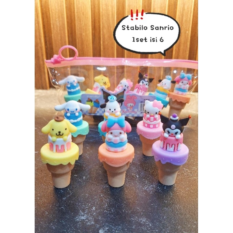 

Set Stabilo Sanrio Ice Cream isi 6