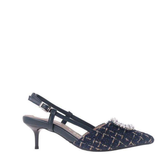 Bocorocco D. Claudia 08 Navy - Sepatu Heel Wanita