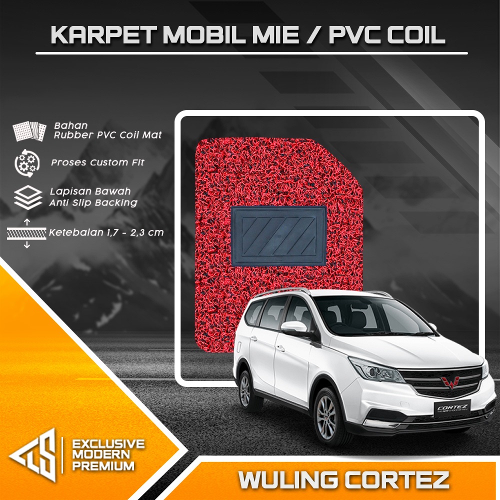 Karpet Mobil Mie Wuling Cortez Captain Seat Non Captain Seat