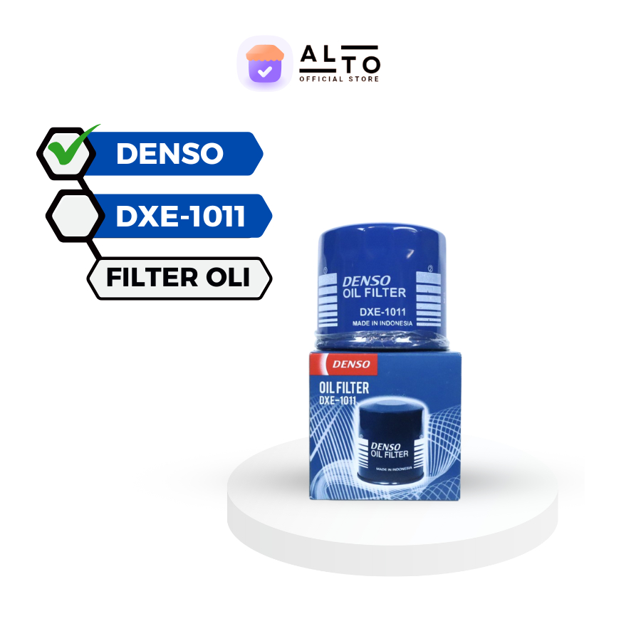 Filter Oli DENSO DXE-1011 Elantra Trajet Accent Avega Matrix Getz HI Oil Filter DXE1011 Original