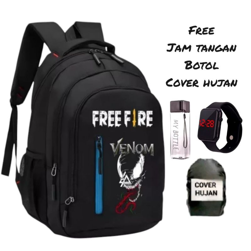 Tas Sekolah Anak Laki Laki TK SD Free Fire Terbaru