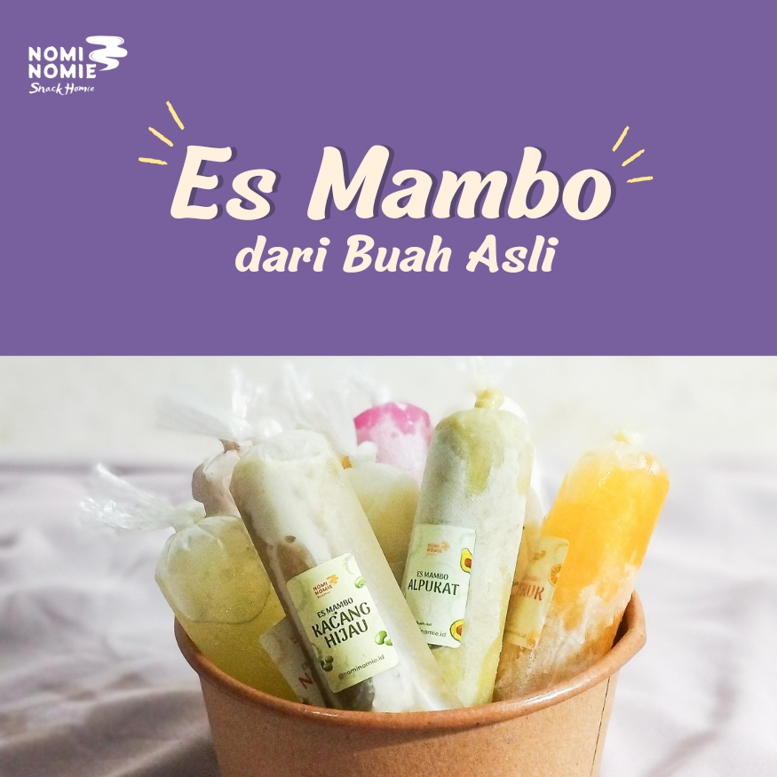Es Mambo Buah Asli | Alpukat | Coklat | Nangka | Sirsak | Nanas | Es Lilin Jadul