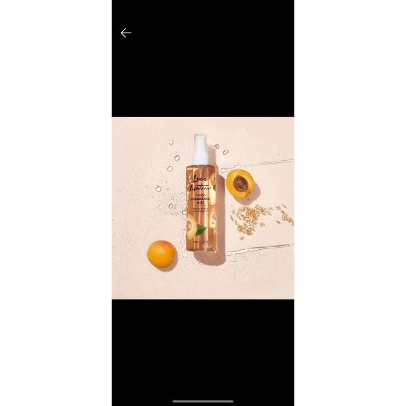 

43957 love nature caring fragrance miat with organic oat & apricot