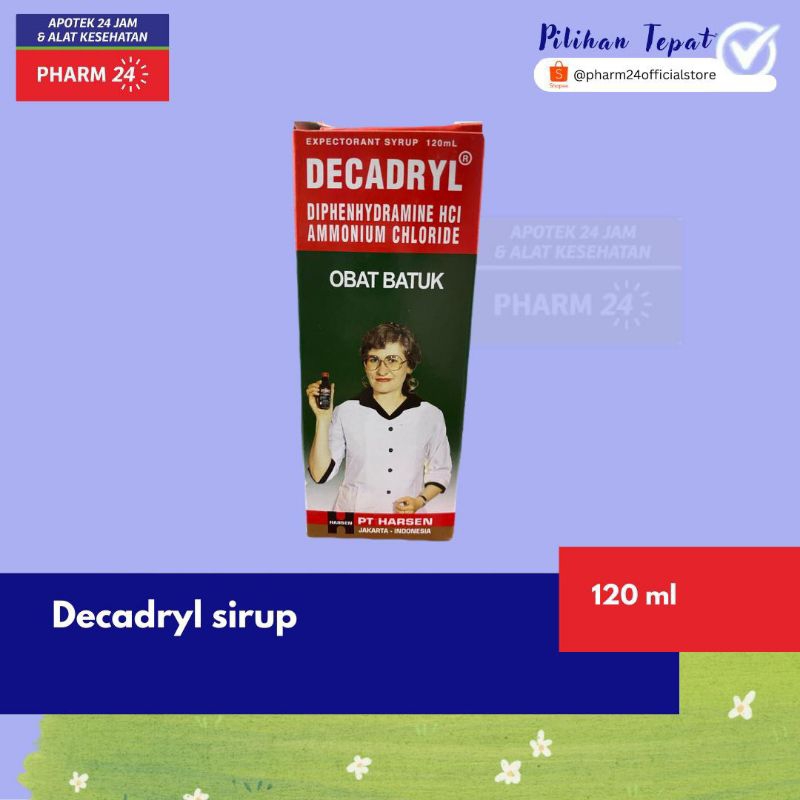 

Decadryl sirup 120ml