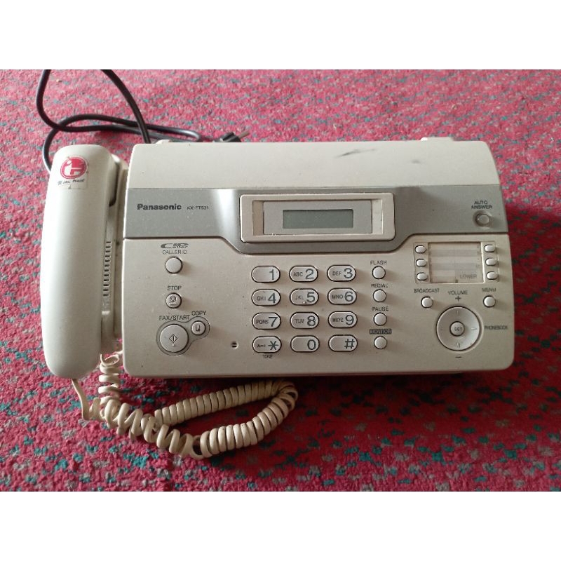 Mesin Faximili+Telepon Panasonic KX-FT931 Ori Japan