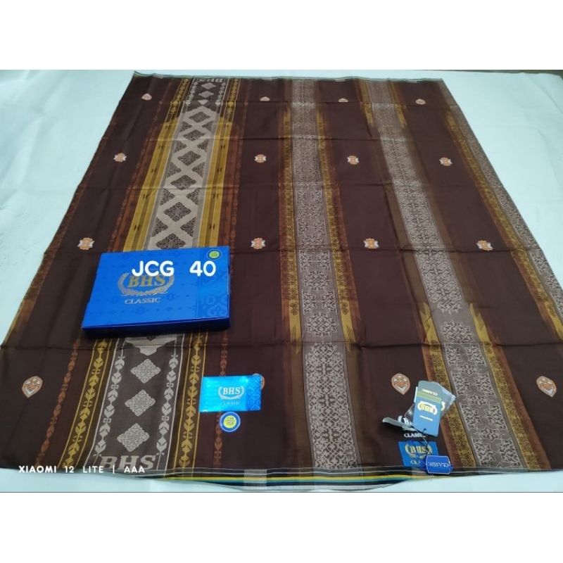 Sarung BHS Classic JACQUARD Motif JGD JGF JGA JGM JGE JSK JGL JGB GOLD