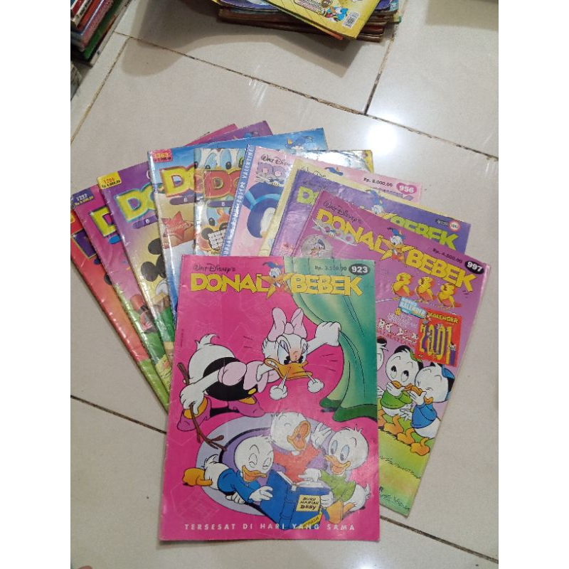 Komik Donal Bebek Paket 10 Buku