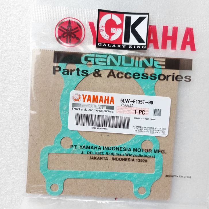GASKET PAKING BLOK BORING SEHER MESIN MIO SPORTY SMILE NOUVO SOUL FINO KARBU ORIGINAL