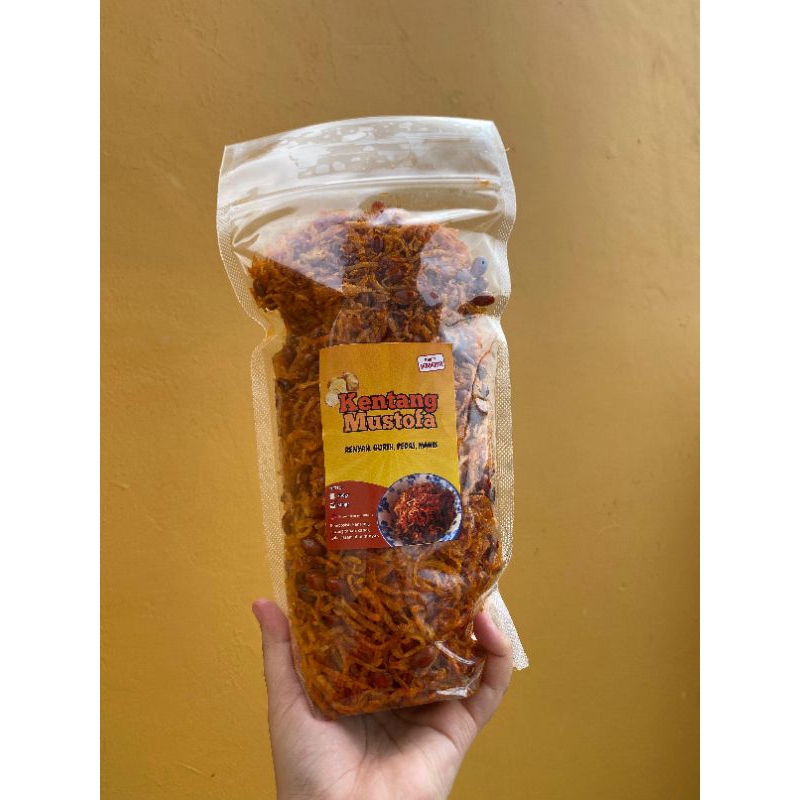 

Kentang Mustofa berat 500gr (pouch)