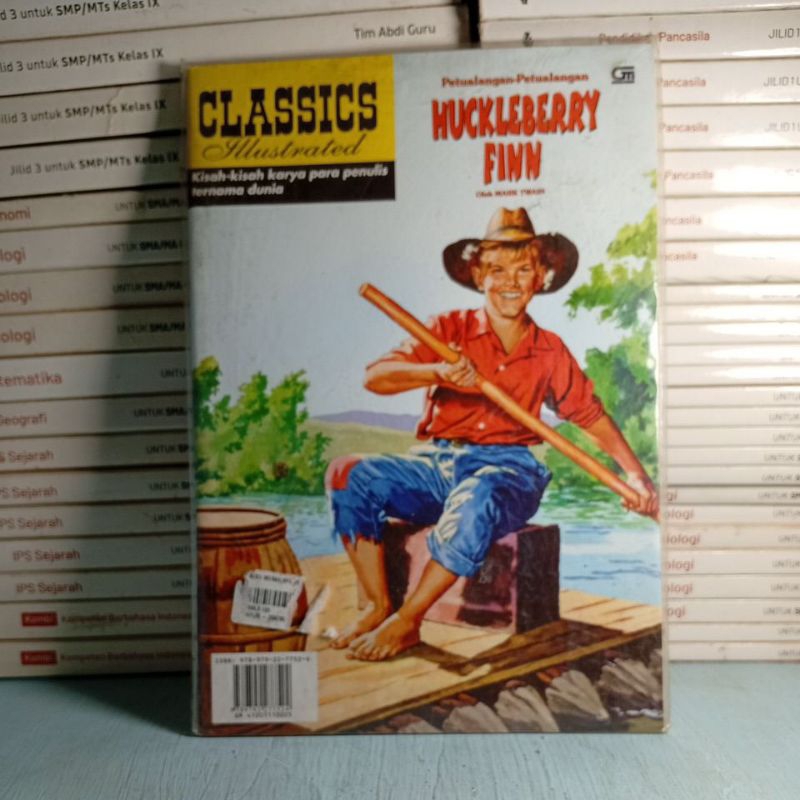 Buku Original Petualangan-Petualangan"HUCKLEBERRY FINN"Oleh MARK TWAIN