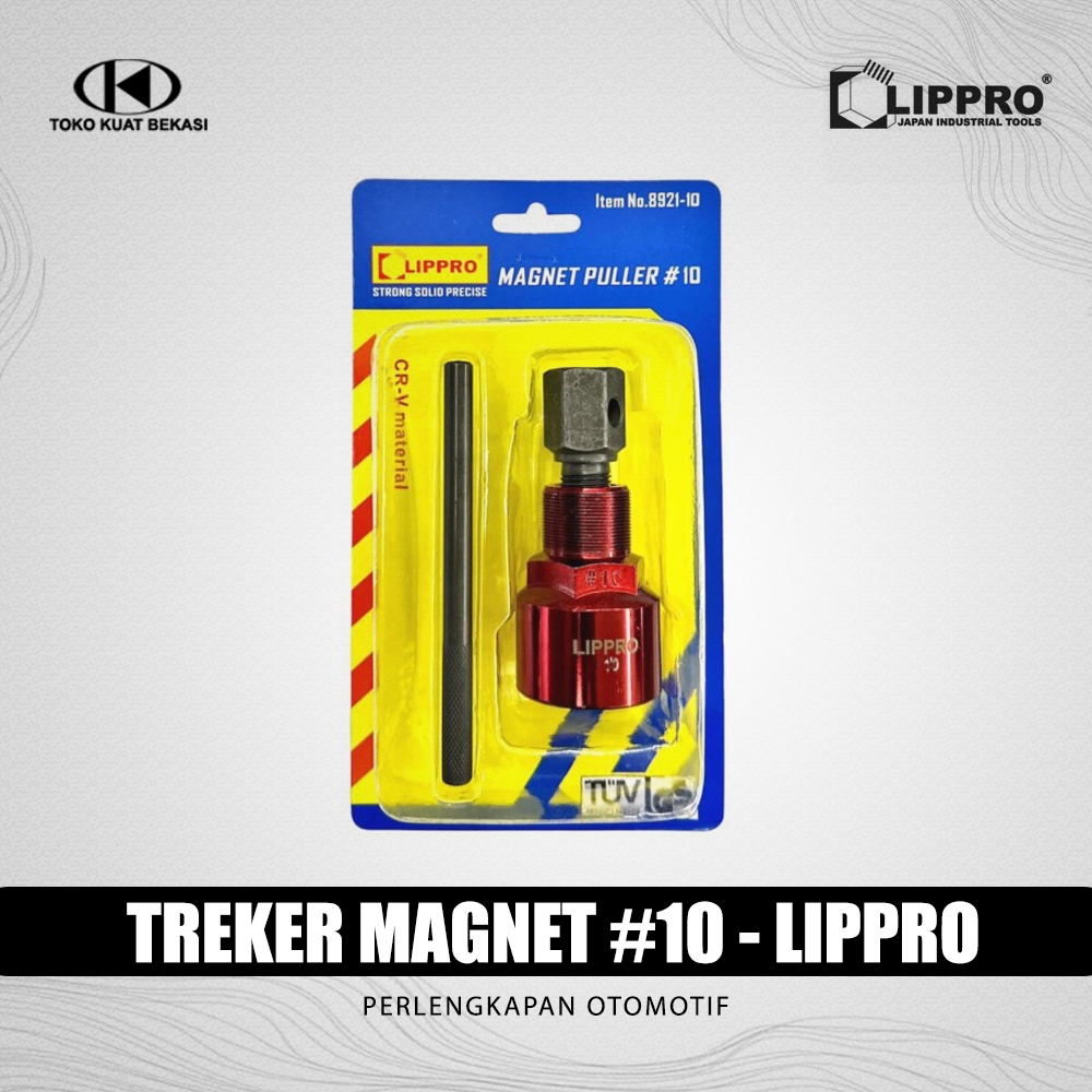 LIPPRO Treker Magnet (Magnet Puller) #10 / Hybrid Multi Fungsi Serbaguna Semua Motor