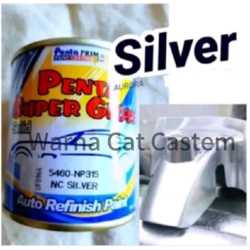 Cat Penta Super Gloss NC Silver Metalik 5460-NP315 Silver Metalik