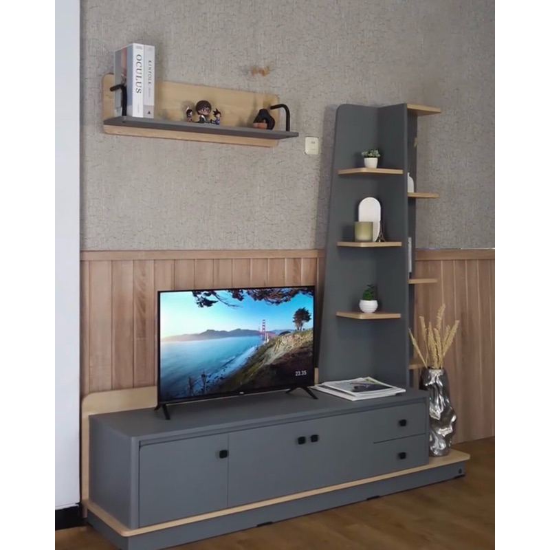 WALL UNIT / MEJA TV / PENYEKAT RUANGAN