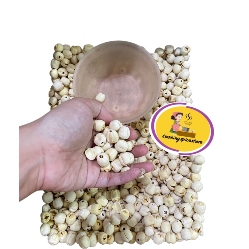 

LIAN ZI / BIJI TERATAI / DRIED LOTUS SEEDS / LIENCE (100gr)