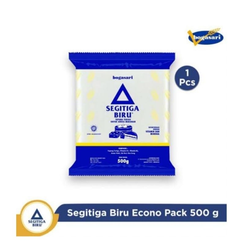 

TEPUNG SEGITIGA BIRU KEMASAN 500GR