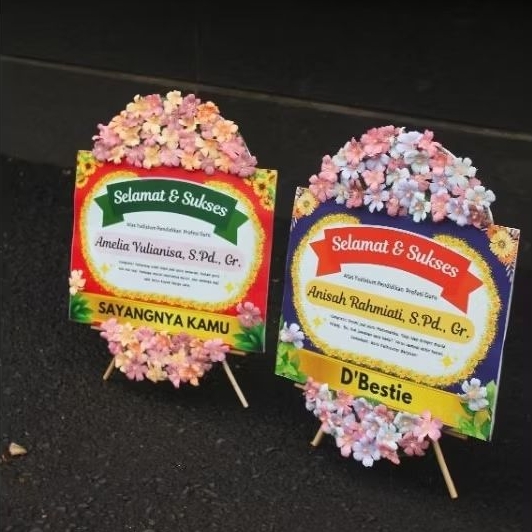 MINI FLOWER BOARD | EXTRA MINI FLOWER BOARD | Papan Bunga Mini | Papan Ucapan Kado Wisuda