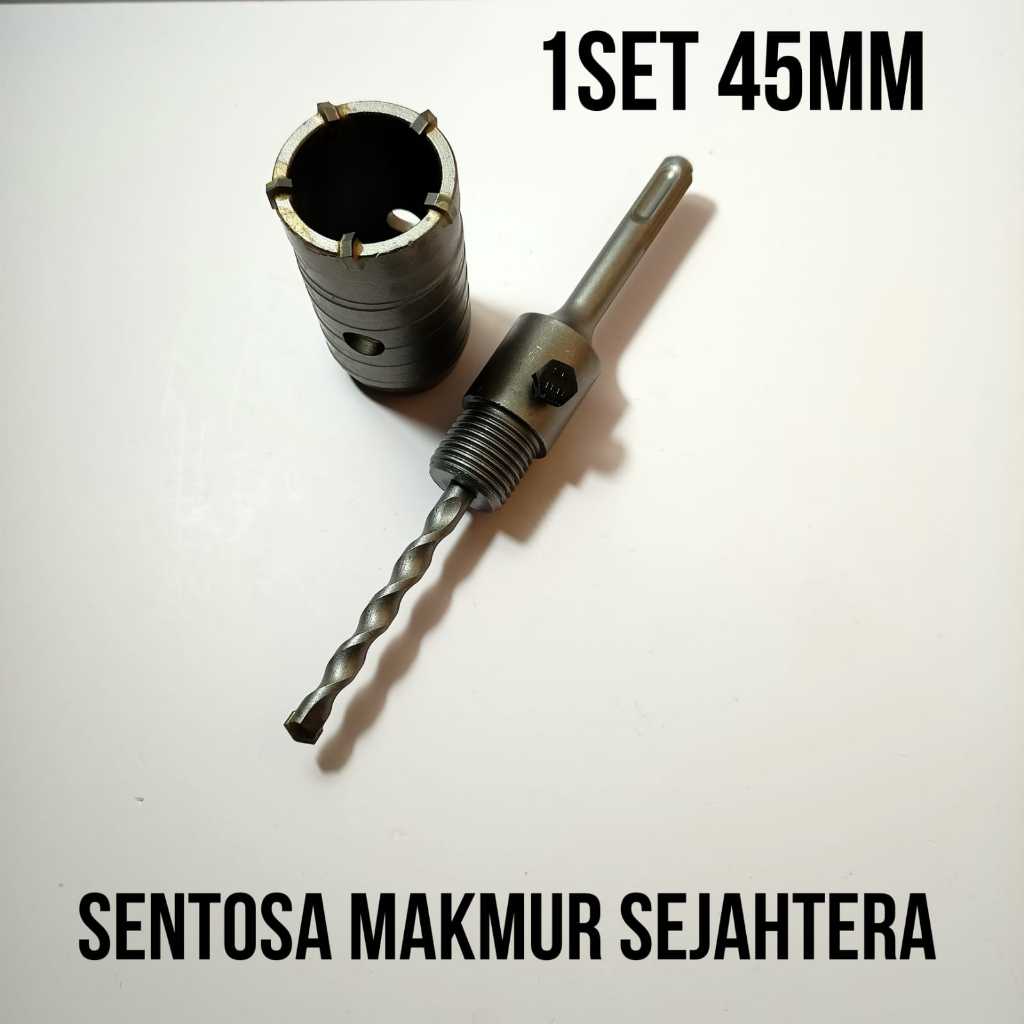 KUGEL 45MM Mata Bor Hole Saw Lubang Tembok Beton Hole Saw Hollow Core 45 mm