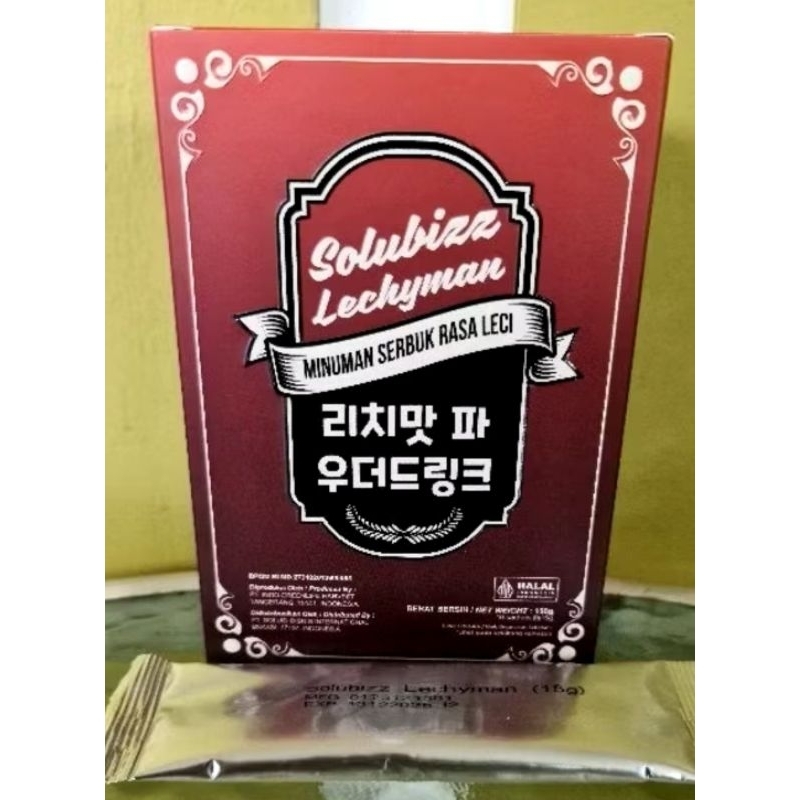 

Lechyman Original Produk Penambah Stamina dengan Rasa Leci