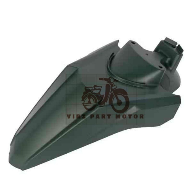 Spakbor Depan Beat Deluxe Front Fender Beat Deluxe Hijau Doff Hijau Army Green Army