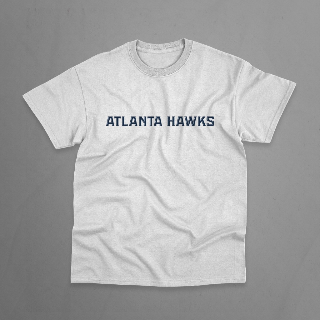 T-SHIRT HAWKS // KAOS HAWKS // ATLANTA HAWKS // KAOS BASKET NBA // 017