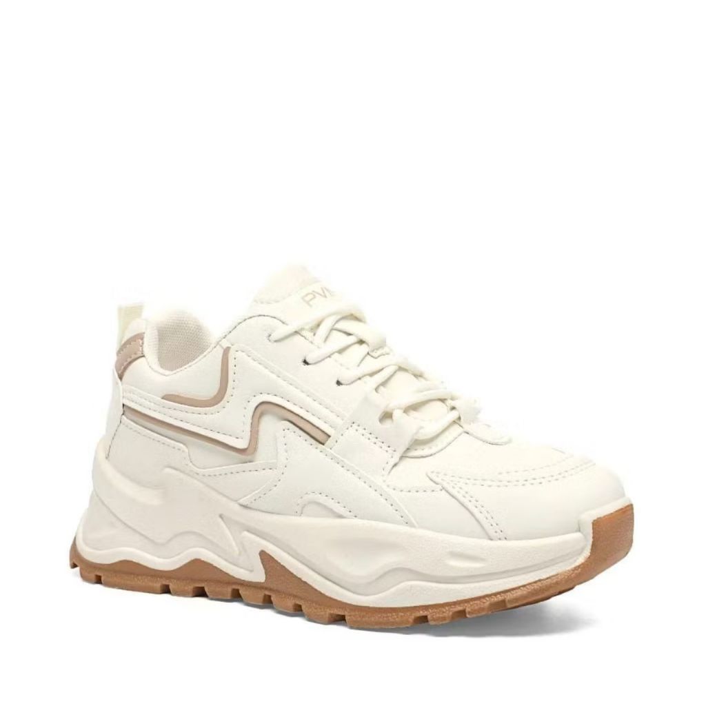 Sepatu Putih Wanita Sneakers Model Terbaru Korea 2025 Sepatu Jogging Sepatu Sneakers Putih Cewek