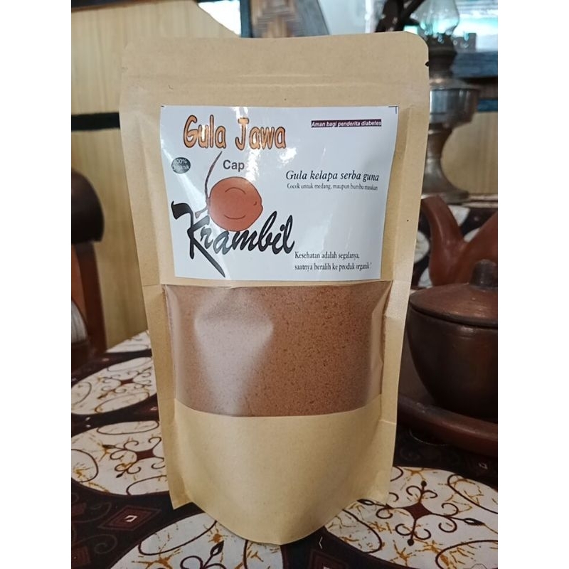 

Gula Jawa Kelapa Murni Cap Krambil