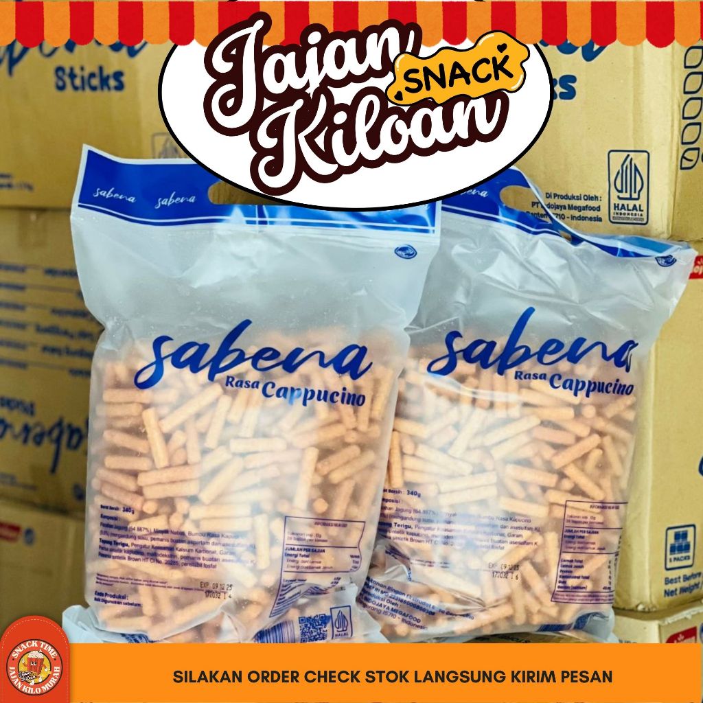 

SABENA STIK 360GRAM CAMILAN SNACK BAG