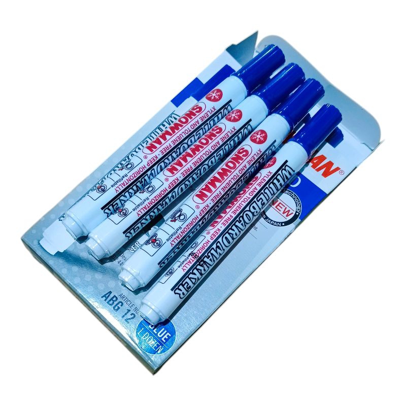 

D3W! SPIDOL WHITE BOARD SNOWMAN ABG-12 (1PAK/12PCS)