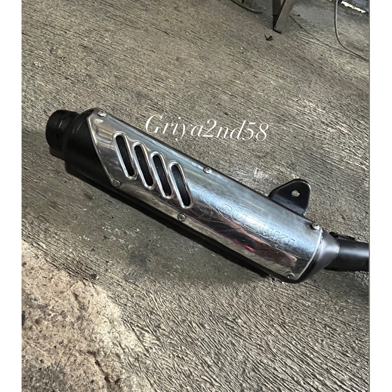 knalpot shogun 110 r original second