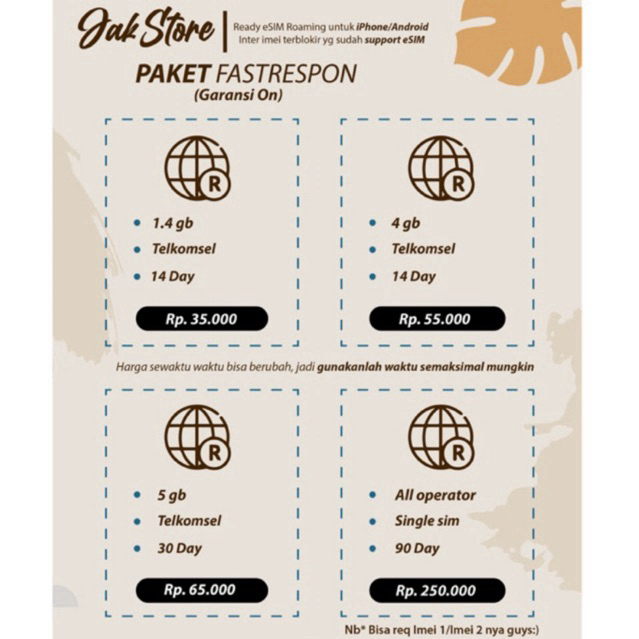 Esim Roaming Khusus Iphone Terblokir