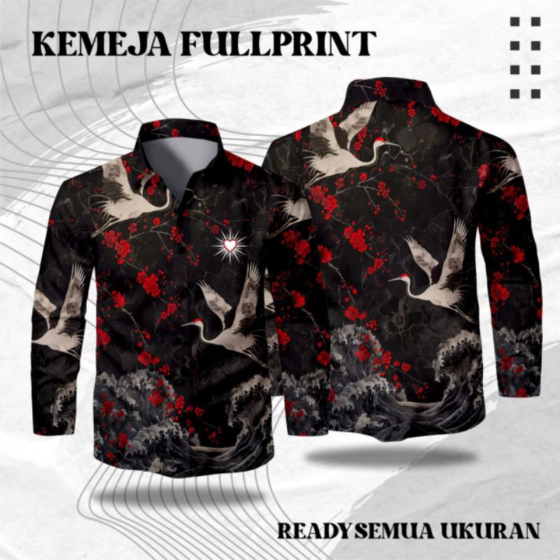 KEMEJA BATIK PSHT PRINTING PRIA TERBARU LENGAN KEMEJA PANJANG DAN PENDEK