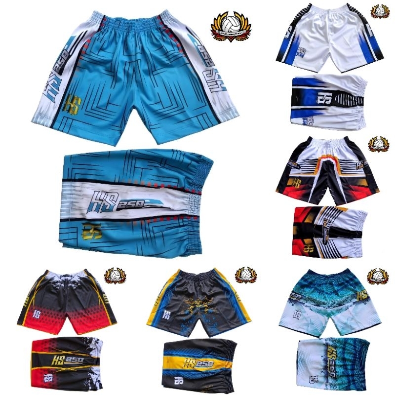 Celana Voli Full Printing/Celana Volly HS250 Sport/Celana Proliga/Kolor Voli Pria Terbaru Original