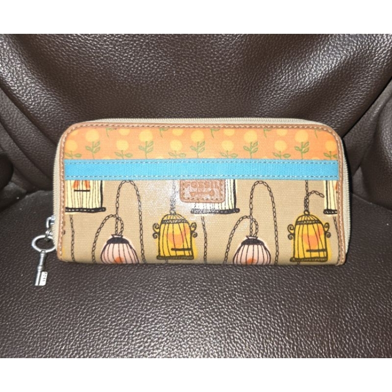 dompet fossil keyper preloved rare
