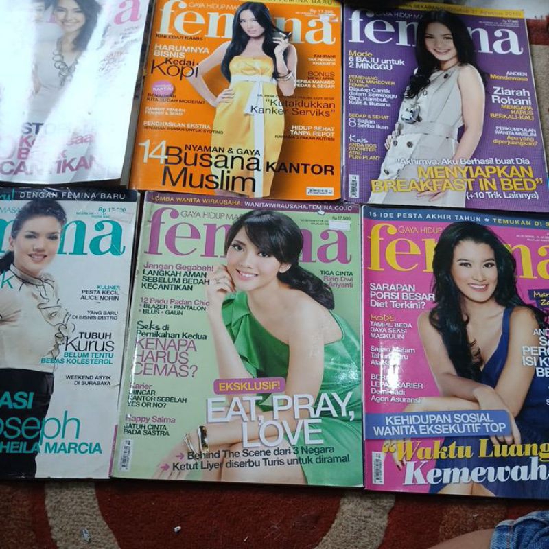 MAJALAH femina  31AGUSTUS 2010