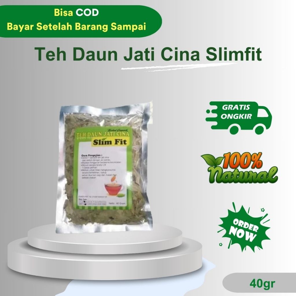 

Teh Daun Jati Cina Slimfit - Isi 40gr