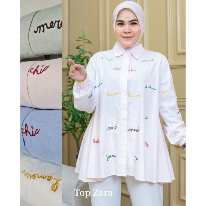 Winody Atasan Top Zara Atasan Blouse Winody