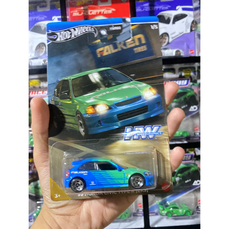 Hot wheels civic falken