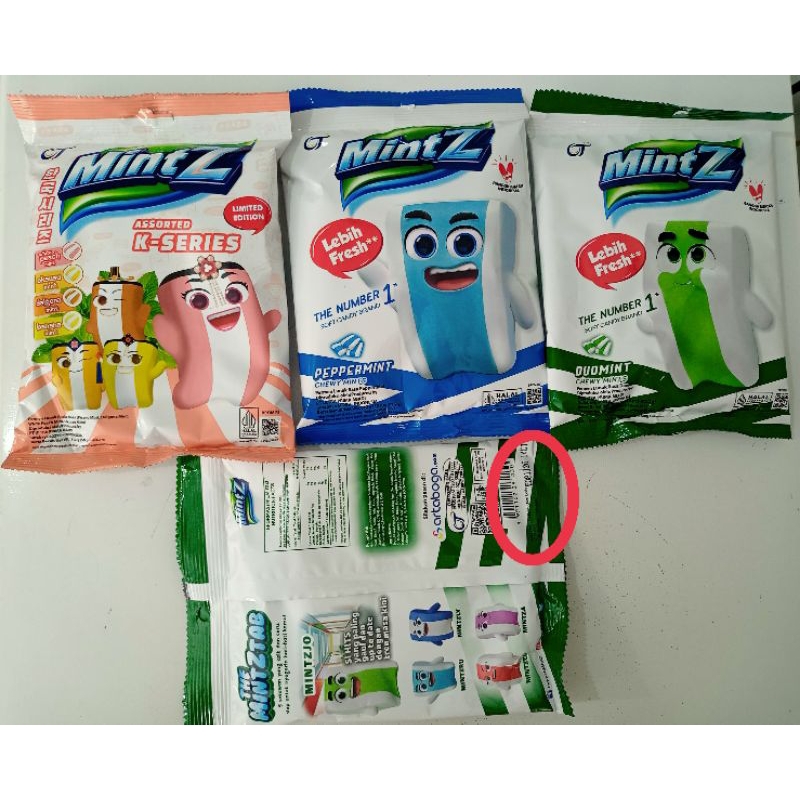 

PERMEN MINTZ ISI 50PCS