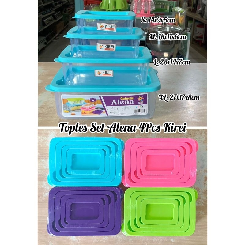 KIREI - TOPLES SET 4PCS ALENA