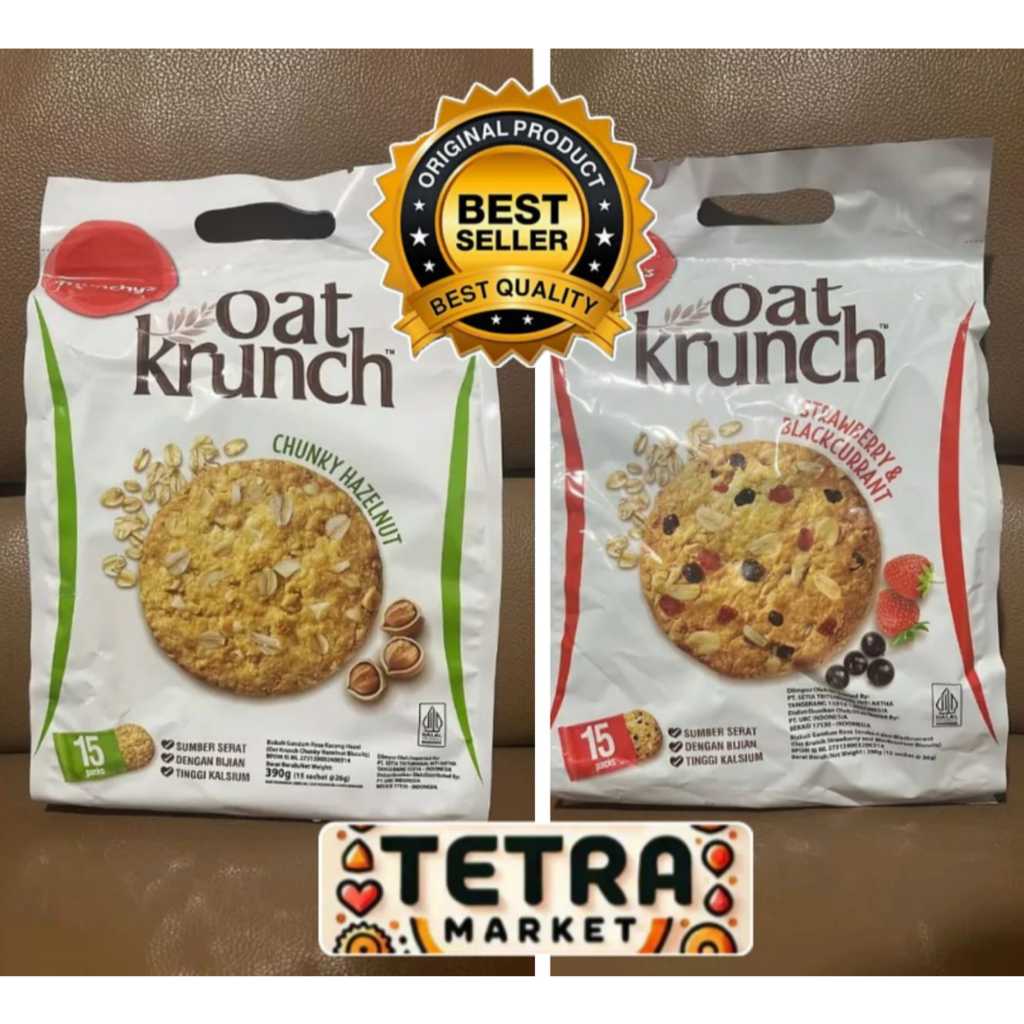 

Munchys Oat Krunch/ Cookies/ Biscuits oat/cookies strawberry /cookies hazelnut 390g
