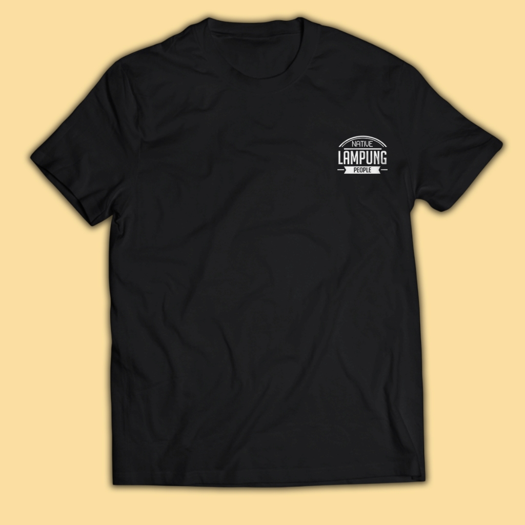 Kaos Pria NATIVE LAMPUNG Tapis Tradisional Sumatra Dewasa Baju Atasan Unisex PakeKaos