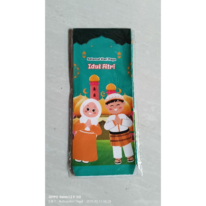

TERMURAH! Amplop lebaran idul Fitri/Angpao lebaran Idul Fitri/ ukuran 7*16 uang tanpa lipat(lembaran)