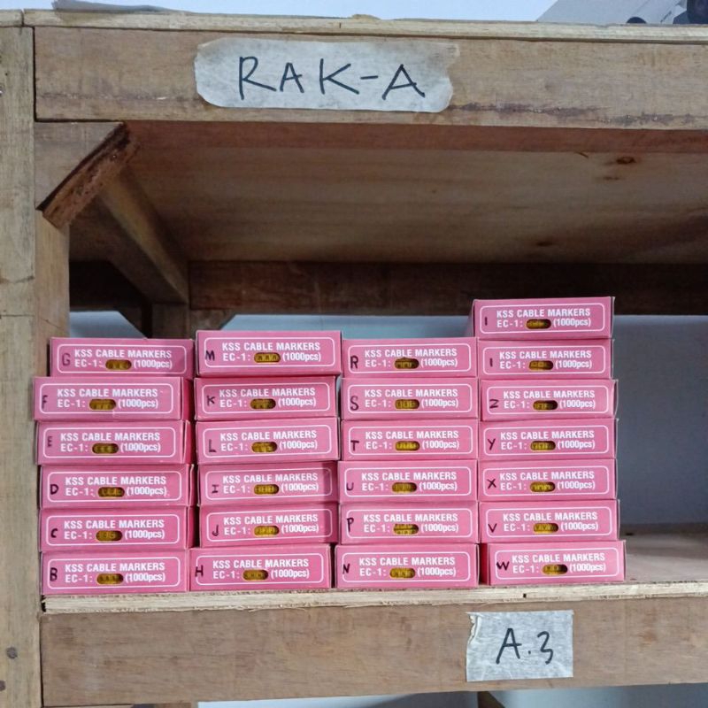 KKS Cable Markers EC-1: 1000pcs