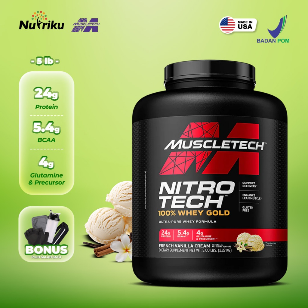 Muscletech Nitrotech Whey Gold 5LBS