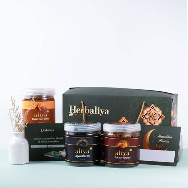 

Hampers Box Exclusive Kurma Premium Mix FLX EM