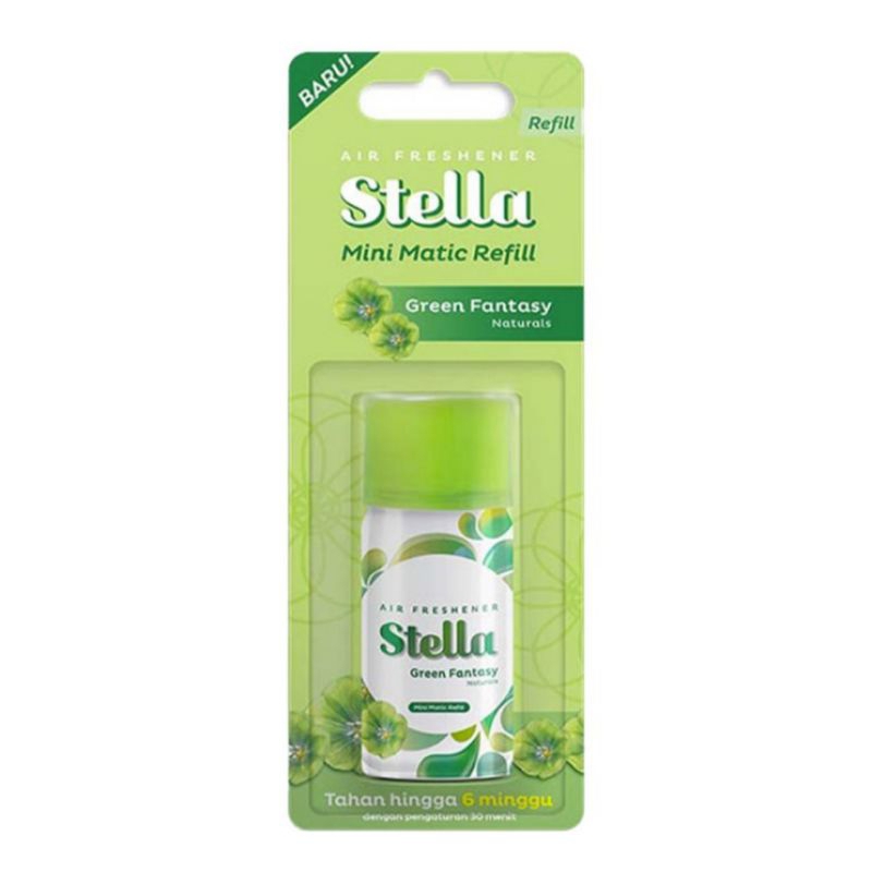 Stella Mini Pengharum Ruangan Otomatis Green Fantasy Refill 40 ml