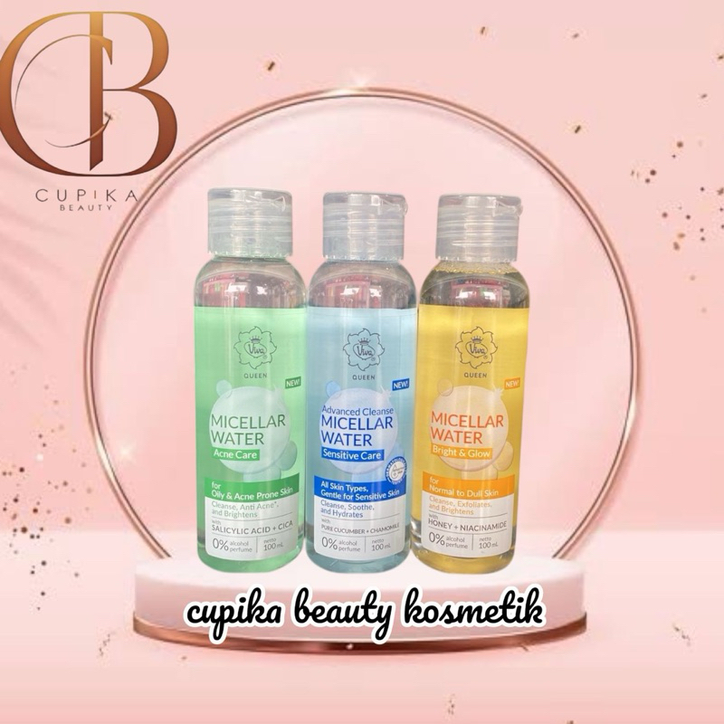 co.pz} VIVA MICELLAR WATER 100 ML - ADVANCED CLEANSE WATER - PEMBERSIH WAJAH