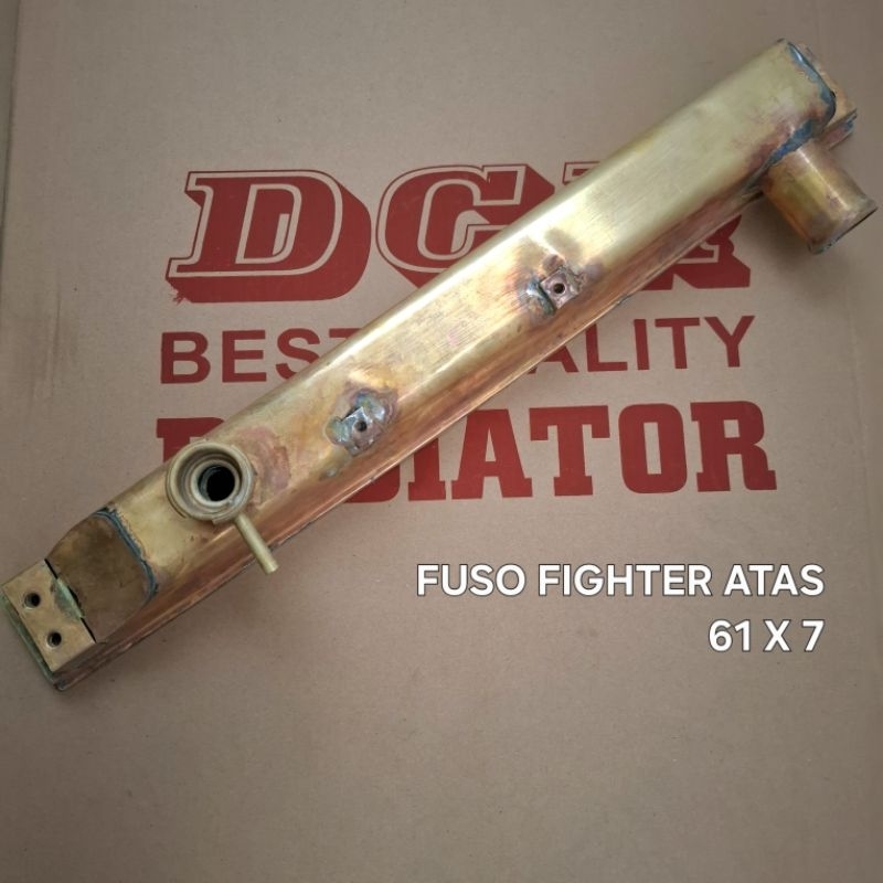 (COD) Upper Tank FUSO FIGHTER Tangki Radiator Kuningan Atas