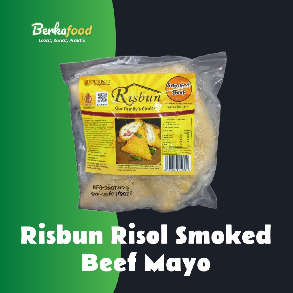 

Risbun Risol Smoked Beef Mayo Isi 5 di Bogor