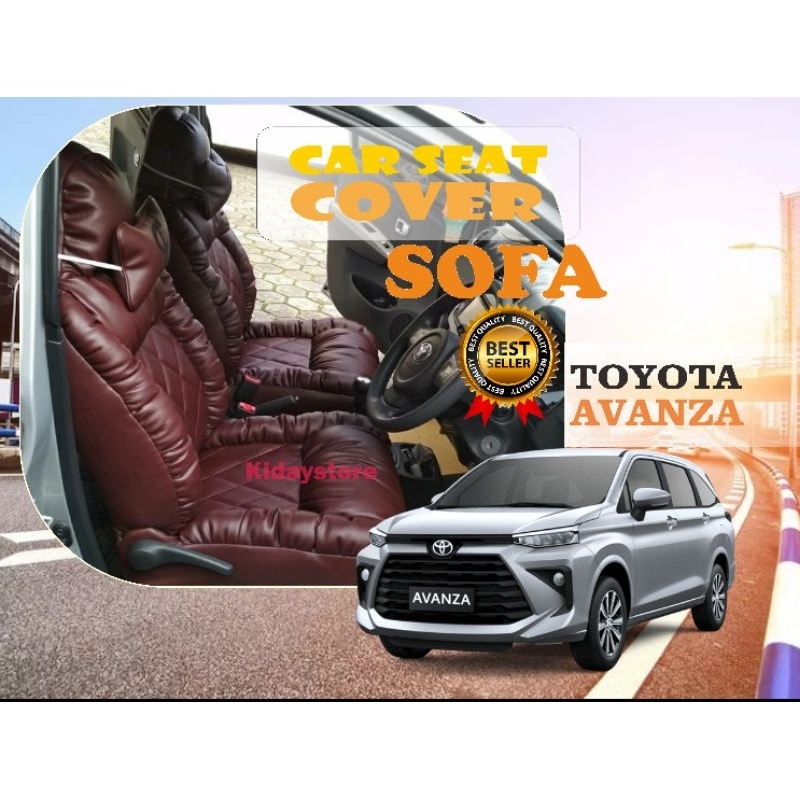 SARUNG JOK SOFA TOYOTA AVANZA BAHAN FERARI PREMIUM